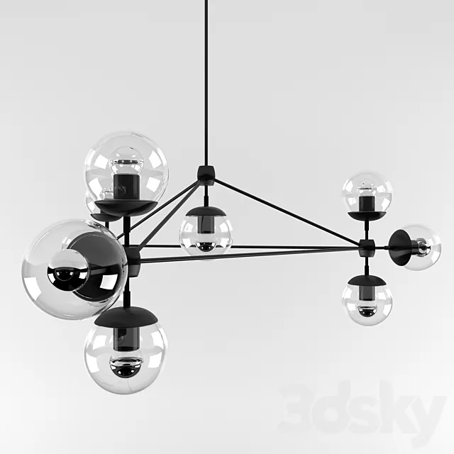 MODO CHANDELIER 3ds Max