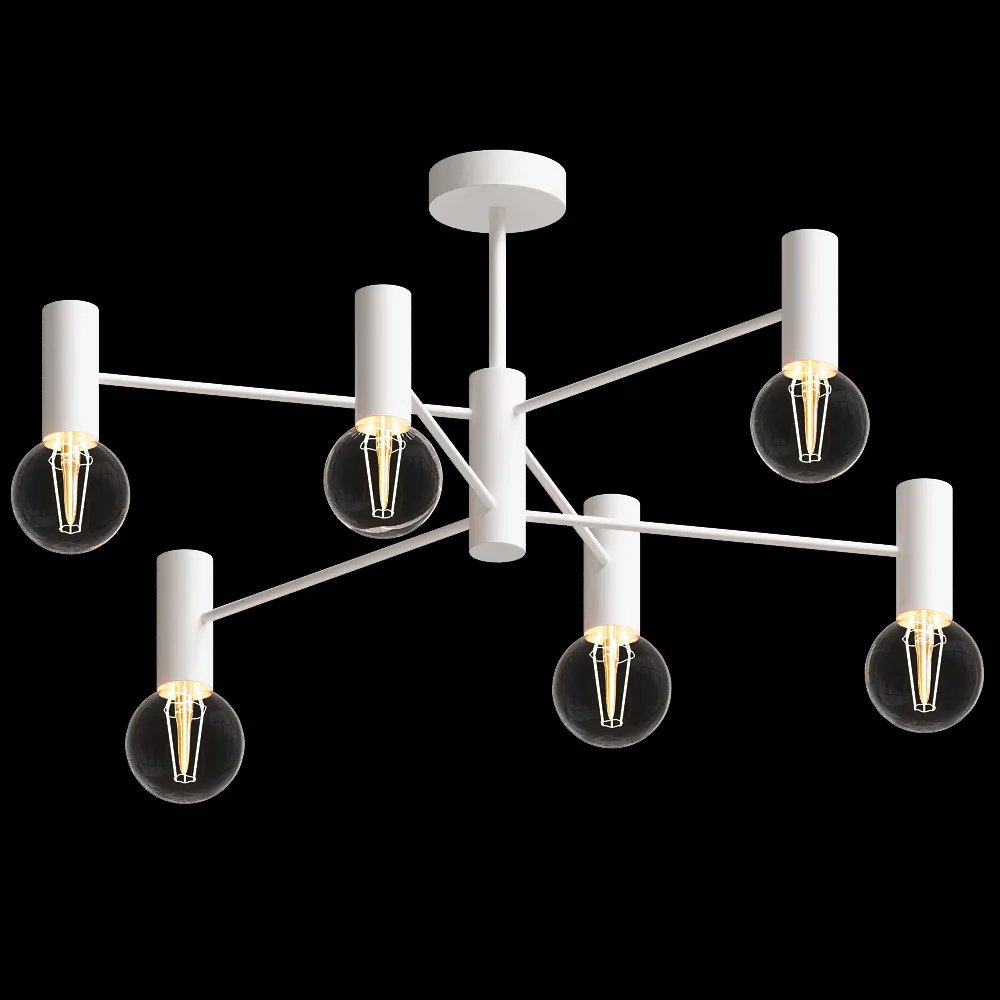 MODO LUCE SRL – Chandelier 6XE27 3ds Max
