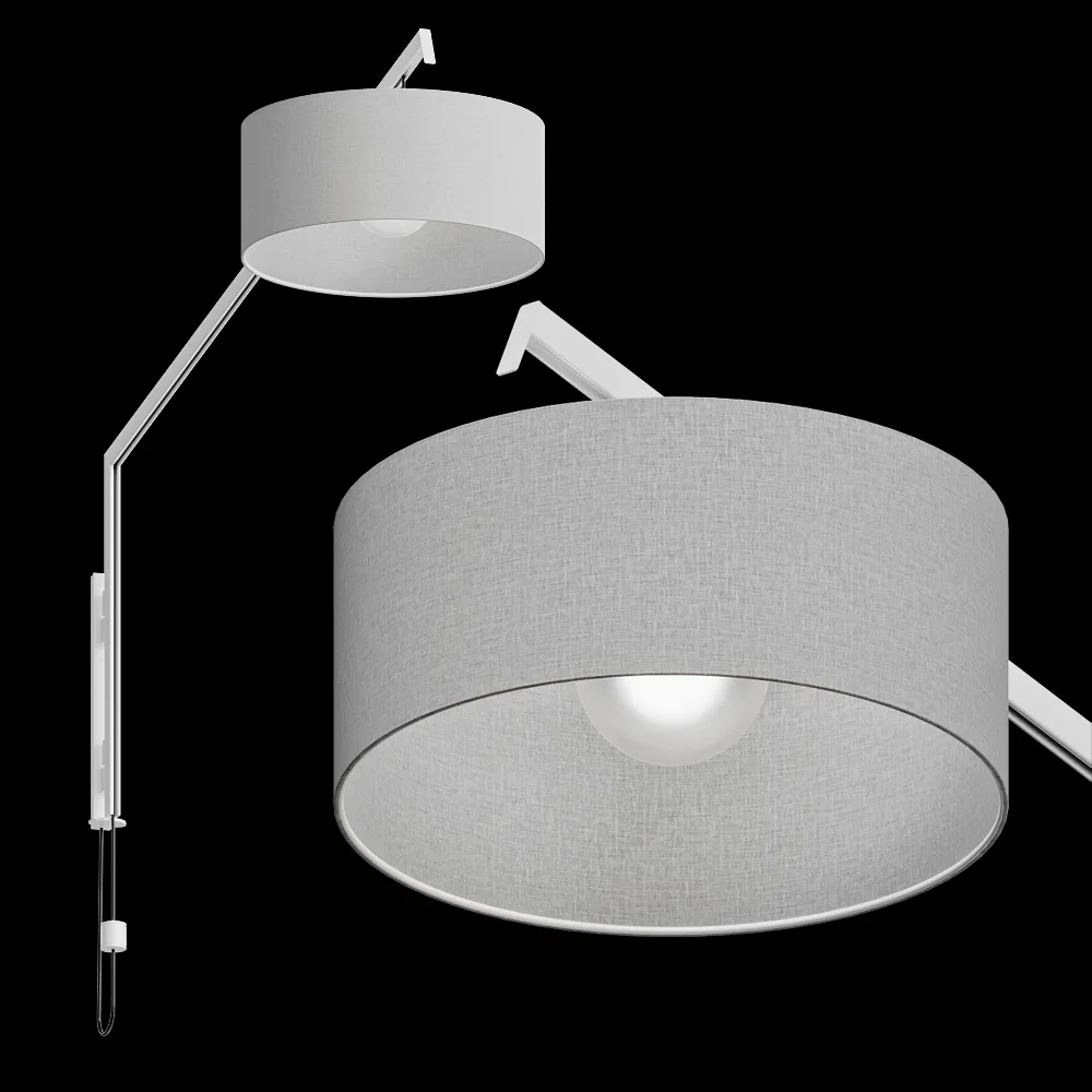 MODO LUCE SRL – Wall lamp Angelica 3ds Max