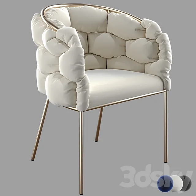 Modrest Debra Chair by vigfurniture 3DS Max Model