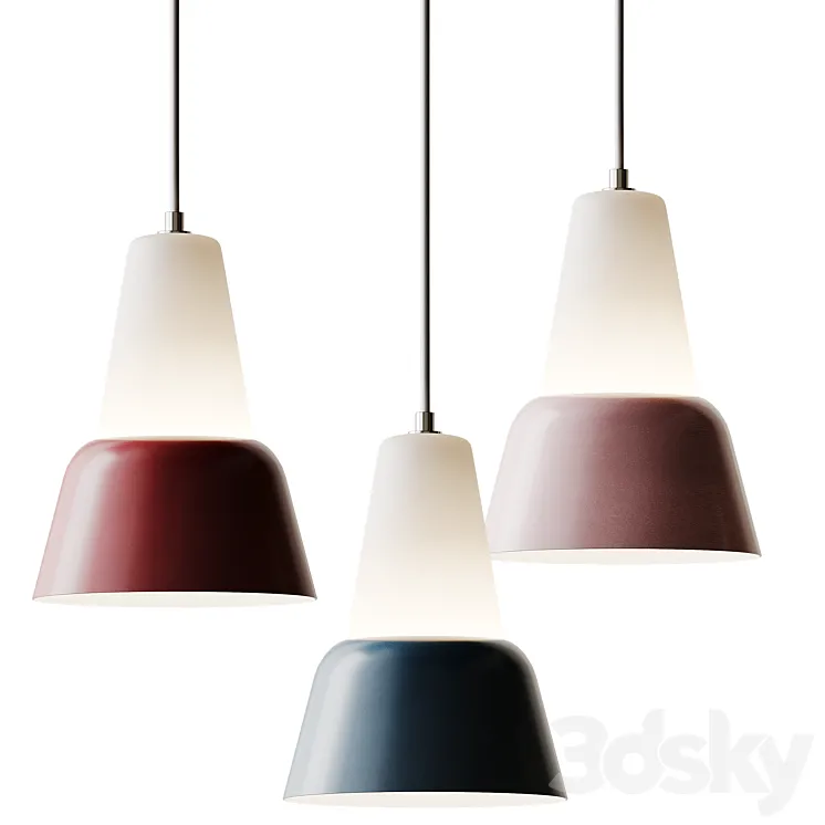 MODU L Pendant Lamp from TEO 3DS Max