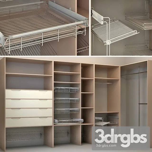 Modul Woden Wardrobe 3dsmax Download