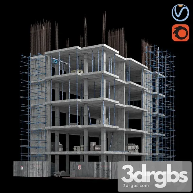 Modular Building 09 3dsmax Download
