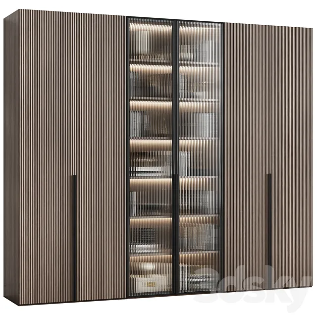 Modular cabinets in modern style 81 3DS Max Model