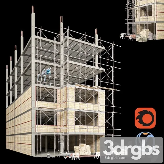 Modular Construction Site 3 3dsmax Download