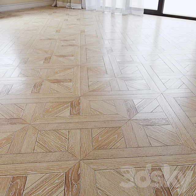 Modular flooring Marco Ferutti Linea 3DSMax File