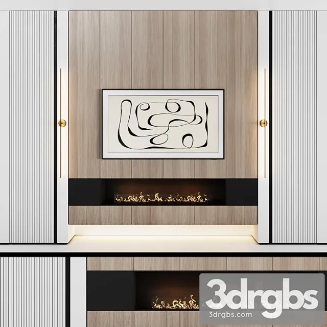 modular in modern style with decor 03 3dsmax Download