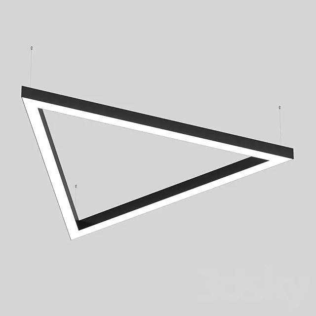 Modular lamp HOKASU Delta 3ds Max