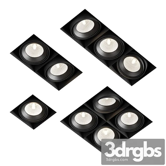 Modular Lighting Instruments Multiple Trimless 3dsmax Download