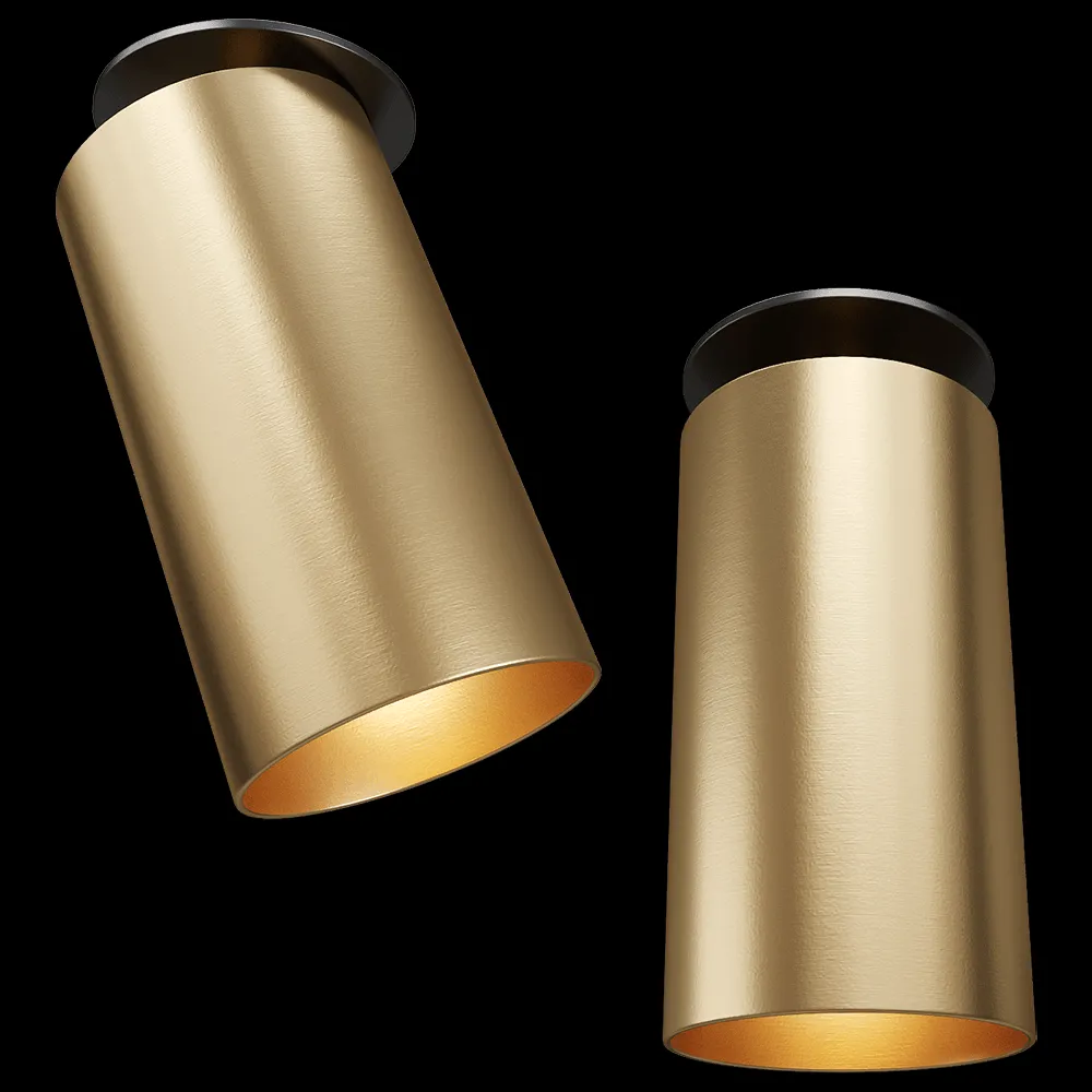 Modular Lighting Instruments – Semi-recessed lamp Minude 3ds Max