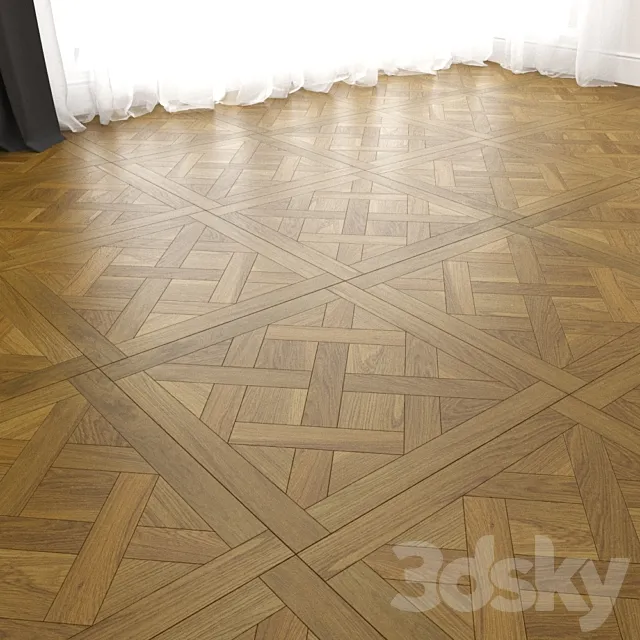 Modular Parquet Britani 3ds Max