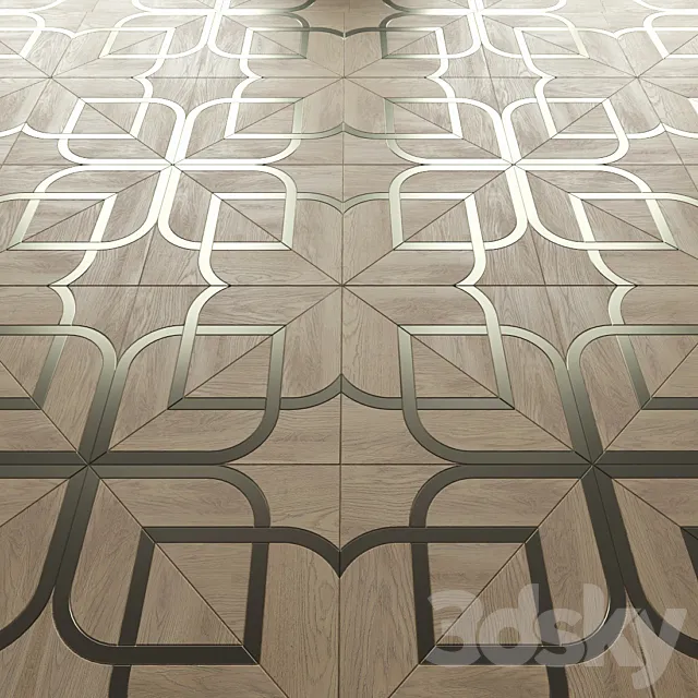 MODULAR PARQUET FINEX ARTE TECH 3ds Max