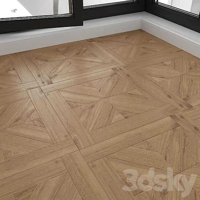 Modular parquet verona 3ds Max