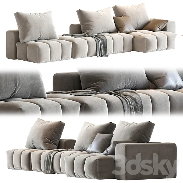 Modular Sofa 3DS Max Model