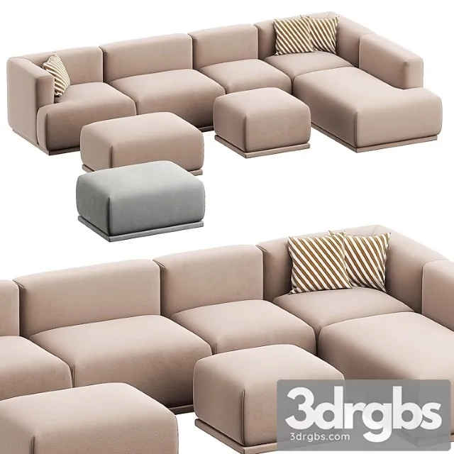 Modular sofa marso from jamni 2 3dsmax Download