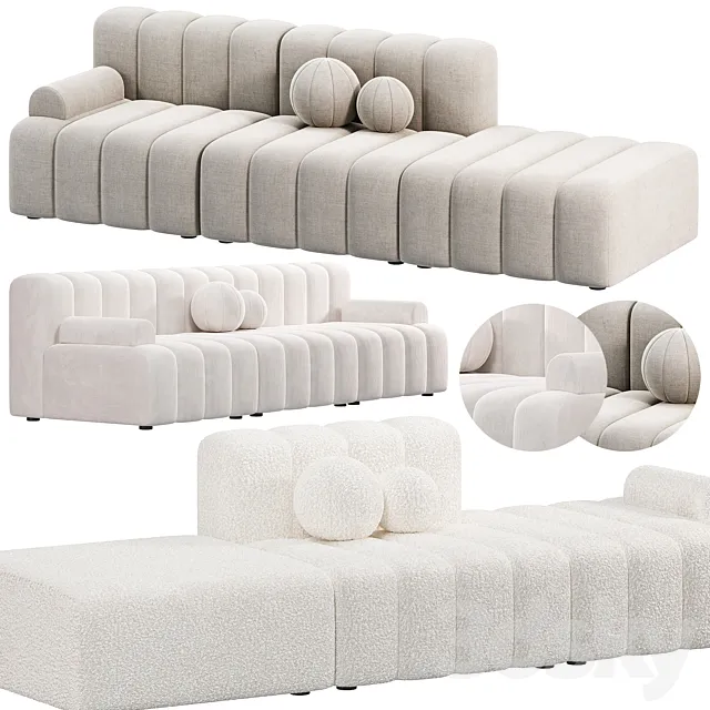 Modular Sofa STUDIO NORR11 sofas 3DS Max Model