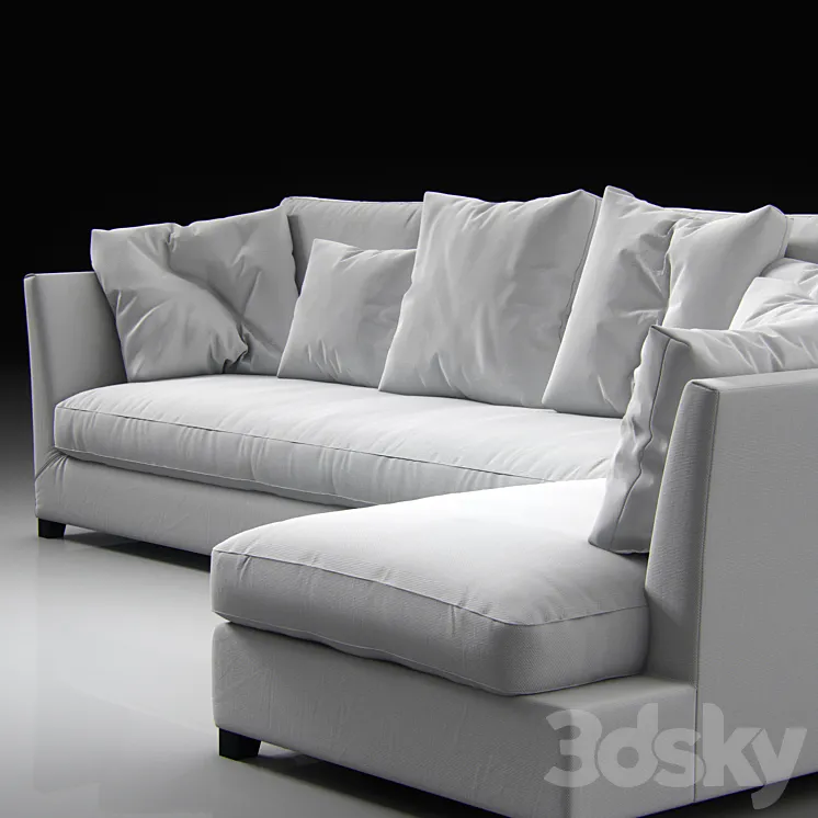 modular sofa VICTOR 3DS Max
