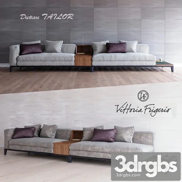 Module No Sofa Tylor Two Fabric Options 3dsmax Download
