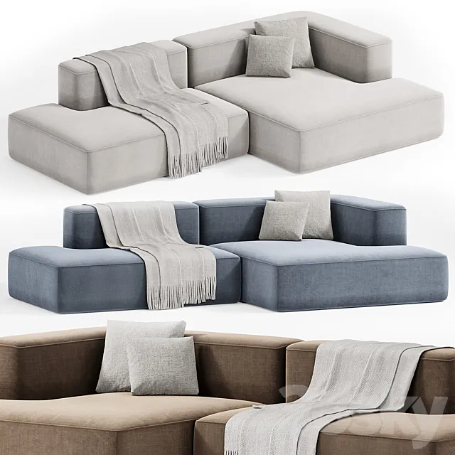 Modulli divan Leman Modular sofa Leman 3ds Max