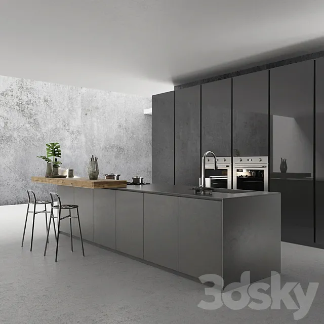 Modulnova Kitchen Blade 3ds Max