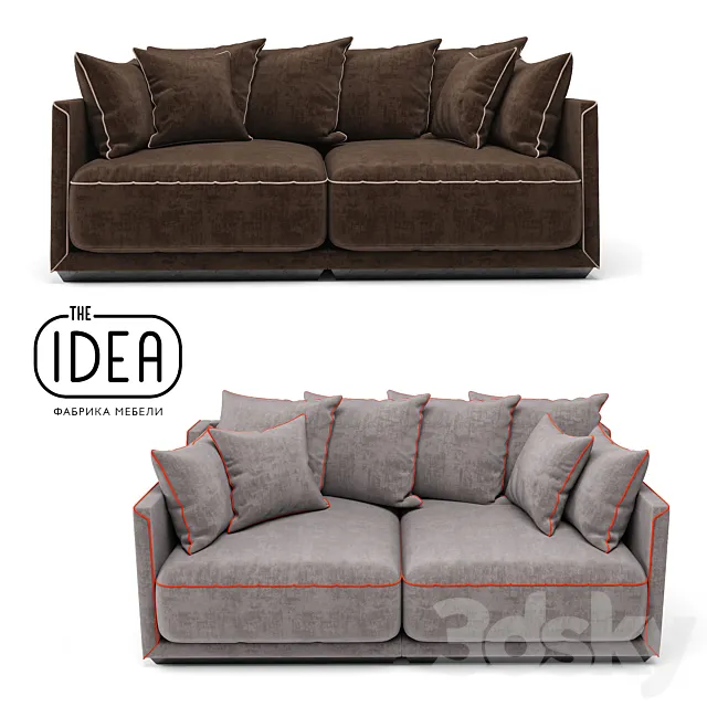 Modulnyy sofa Soho The IDEA 3DSMax File