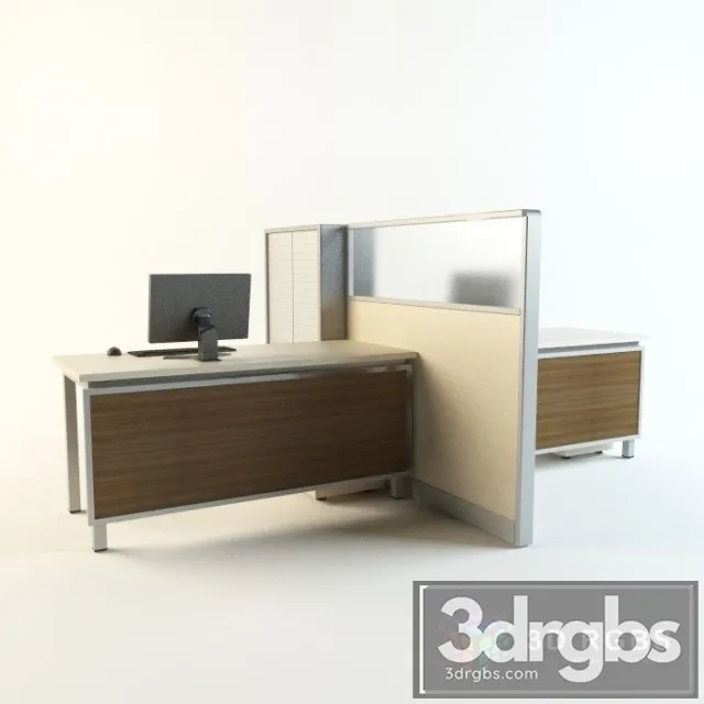 Modun Office Table 03 3dsmax Download