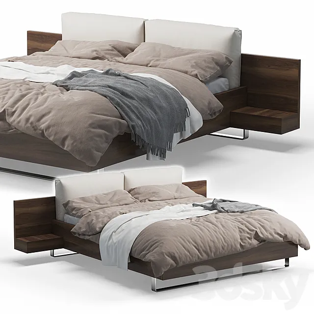 Moeller lou bed 3DS Max Model