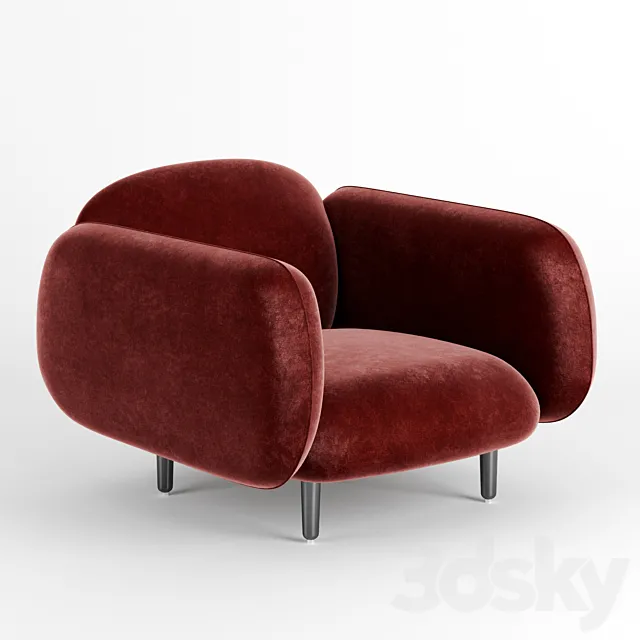 Moira armchair by Enostudio 3ds Max