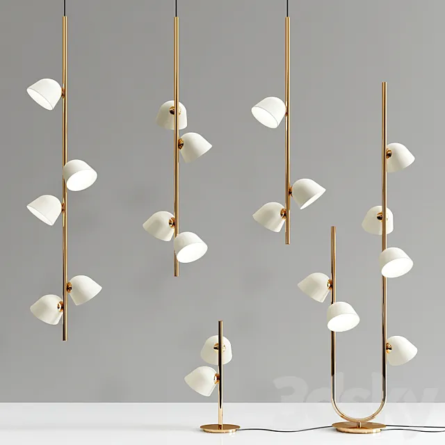 Moira Furstenberg Collections – 5 types 3ds Max