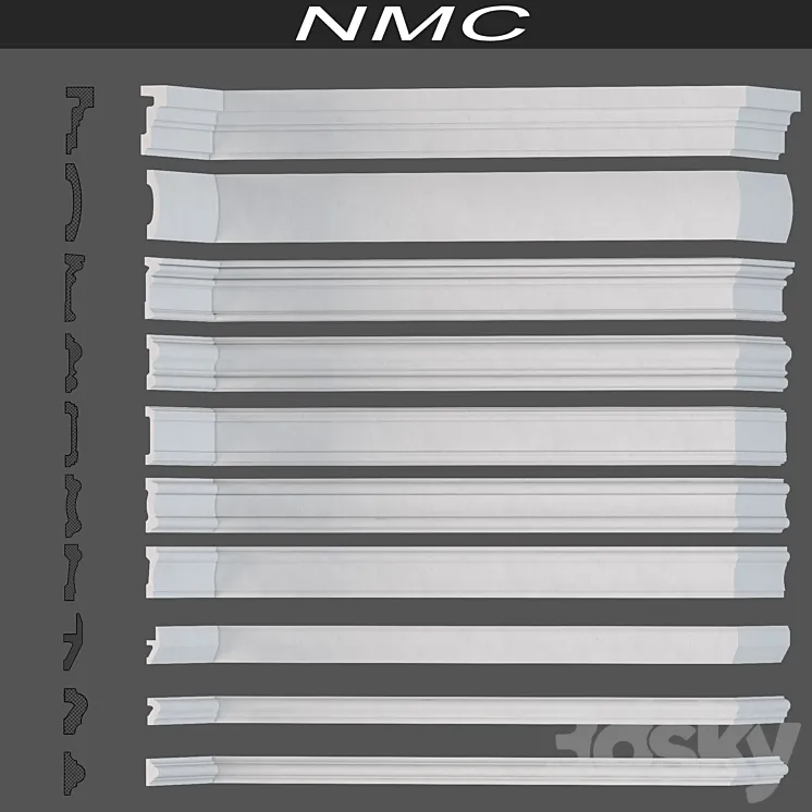 Moldings NMC 3DS Max