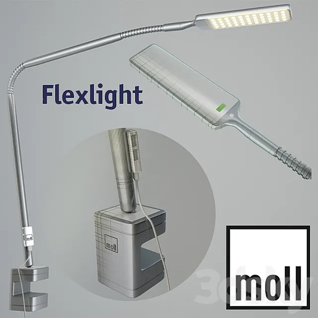 Moll FLEXLIGHT 3DSMax File