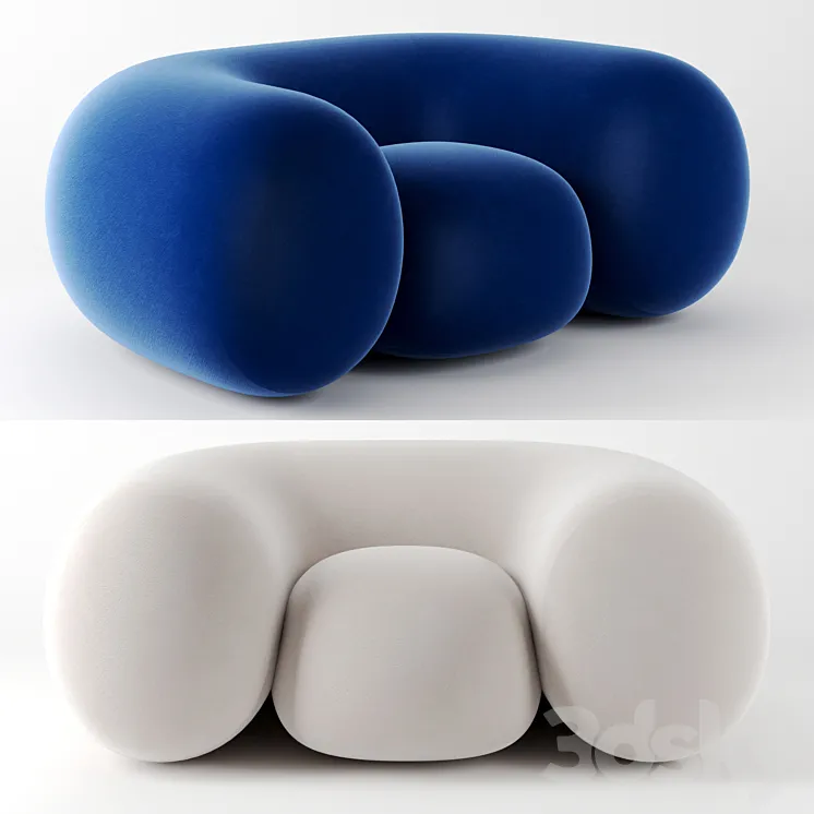 Mollo chair by Established and Sons 3DS Max