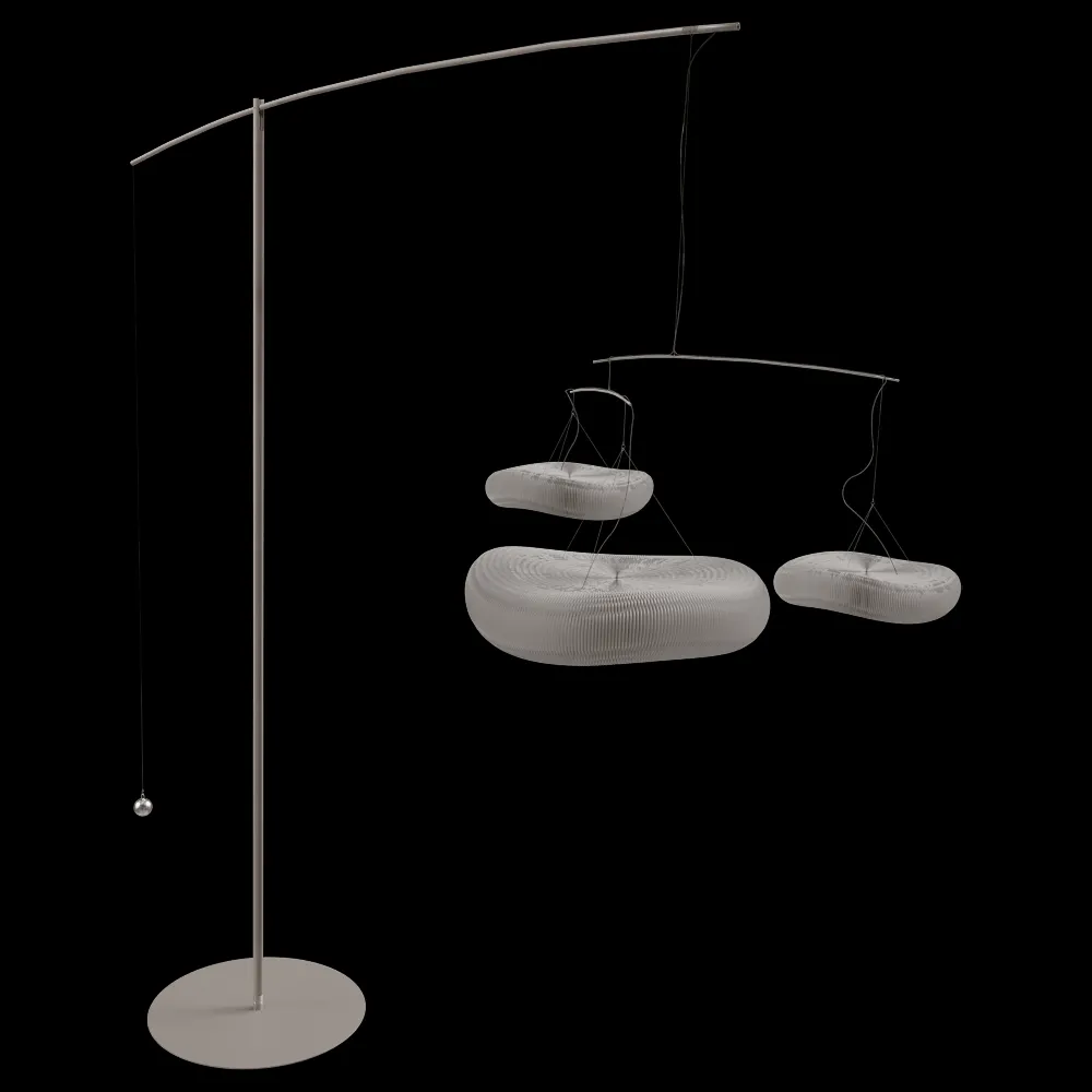 Molo – Floor lamp Cloud Mast Small 3ds Max