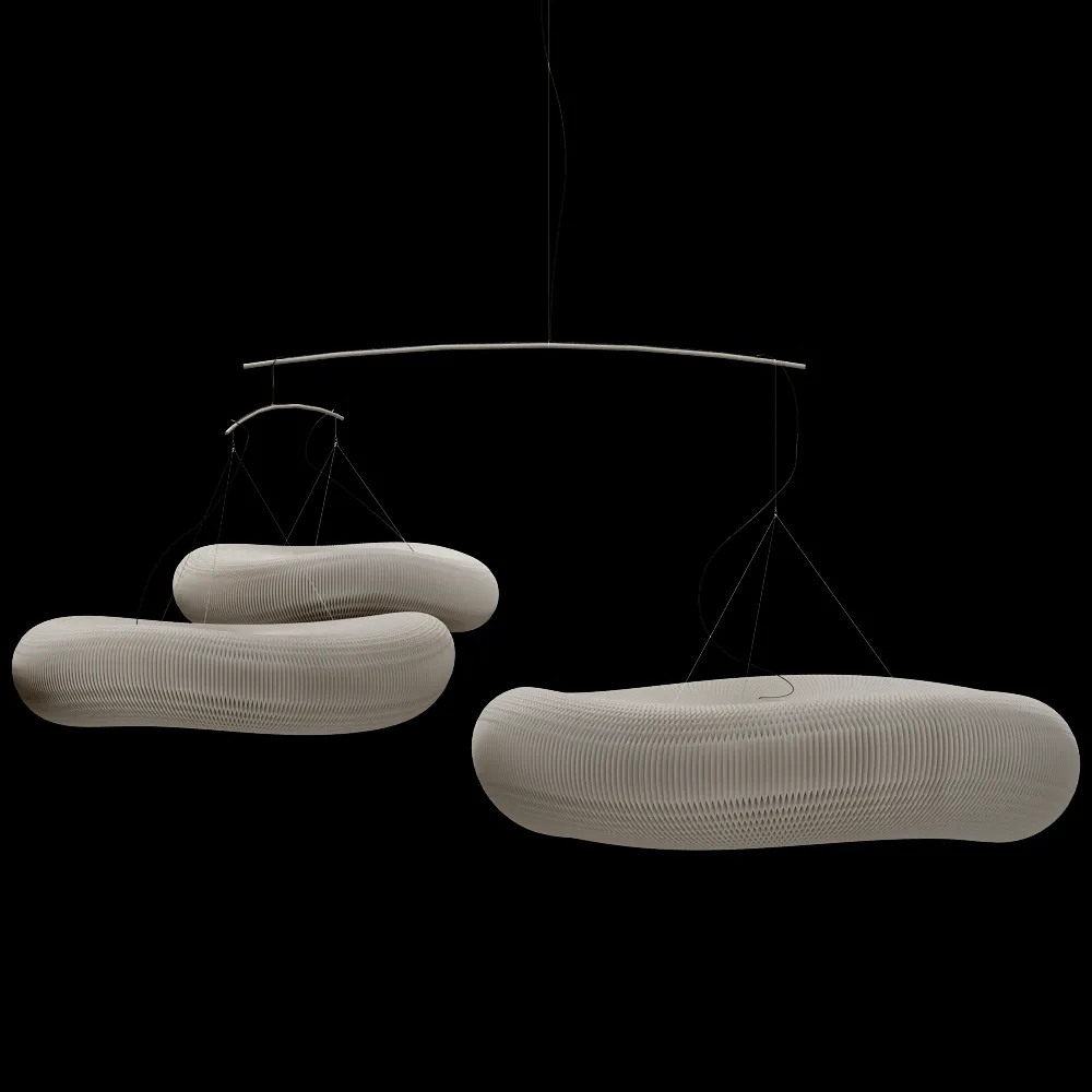 Molo – Pendnat lamp Large Cloud Mobile 3ds Max