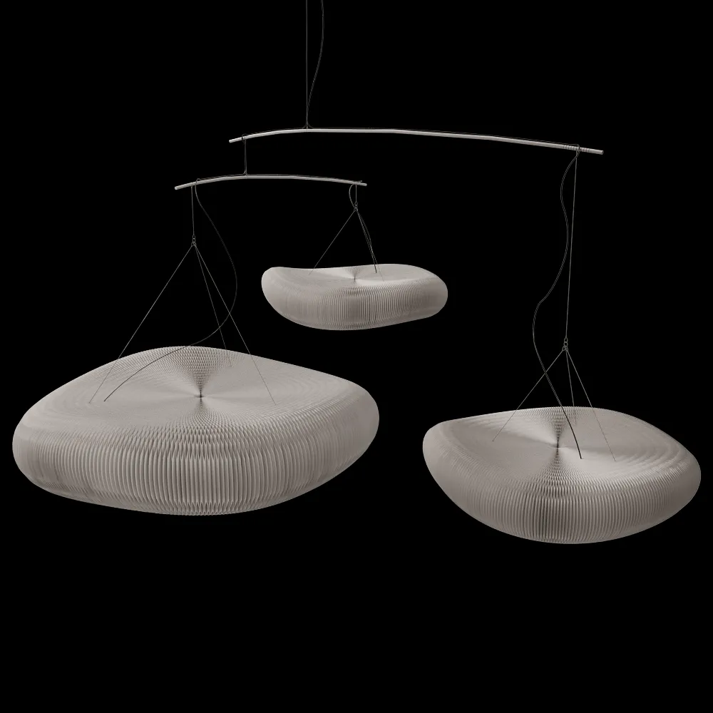 Molo – Pendnat lamp Small Cloud Mobile 3ds Max