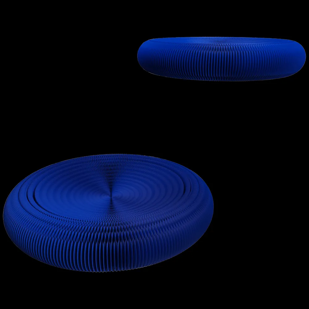 Molo – Softseating Folding Paper lounger 3ds Max