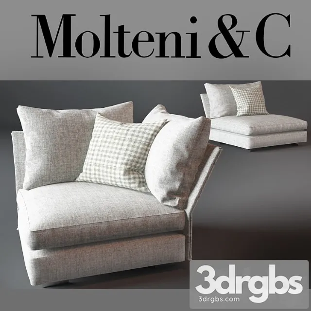 Molteni C Holiday Sofa 1 3dsmax Download