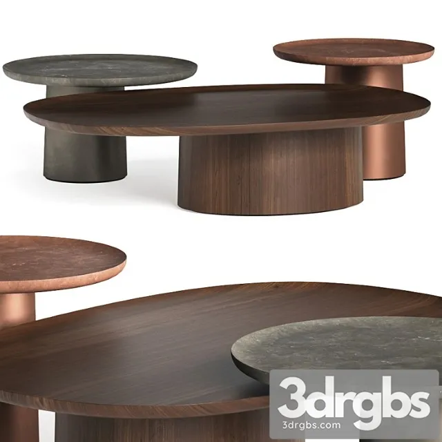Molteni C Louisa Coffee Side Tables 3dsmax Download
