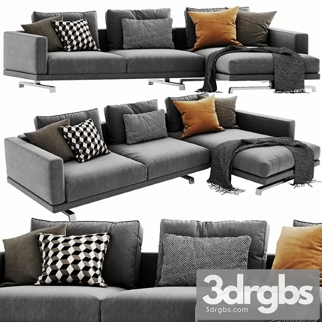 Molteni & c octave chaise lounge