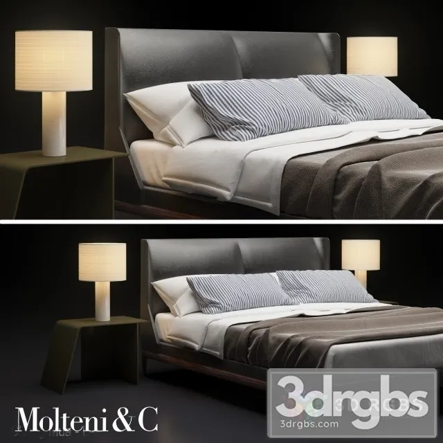 Molteni Fulham Bed 3dsmax Download