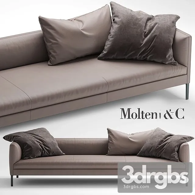 Molteni Sofa Paul Sofa 01 3dsmax Download