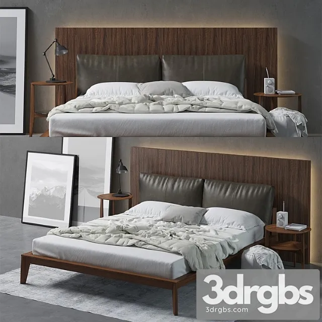 Molteni wish bed composition 2 3dsmax Download