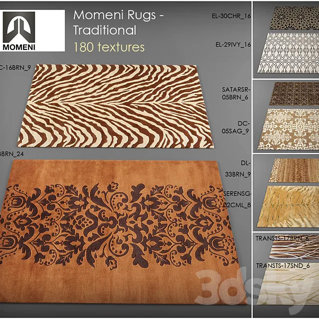 Momeni rugs – traditional 3DSMax File