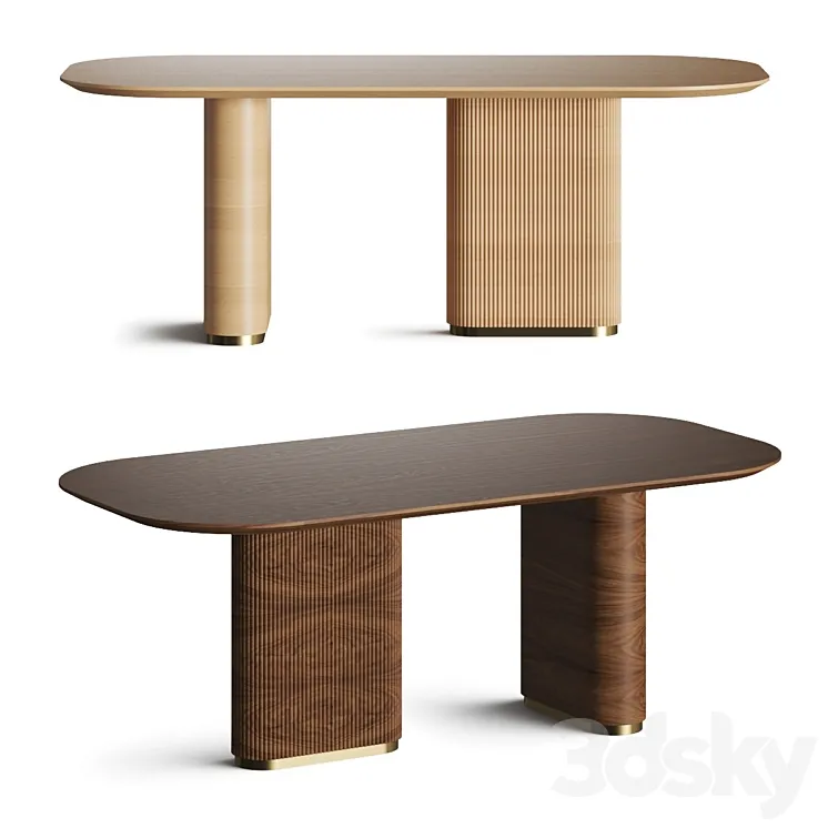 Momocca Dania Dining Table 3DS Max