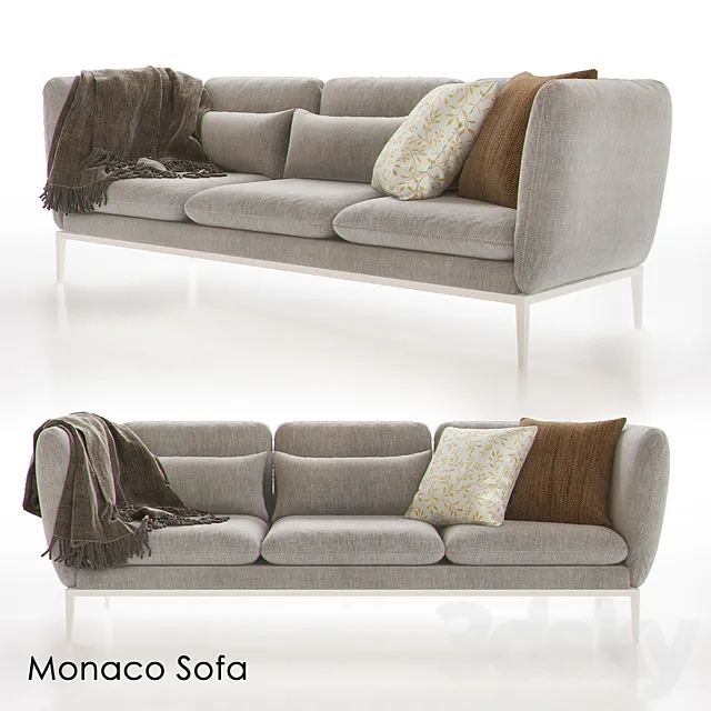 Monaco Sofa 3DS Max Model