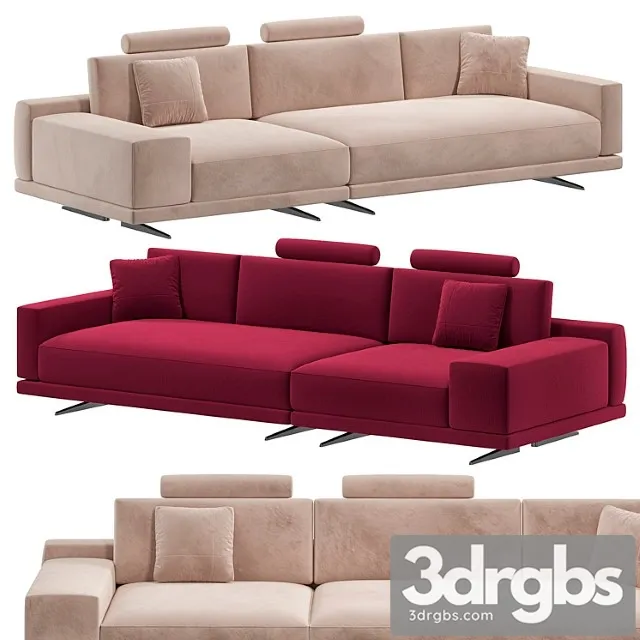 Mondrian sofa by poliform 2 3dsmax Download