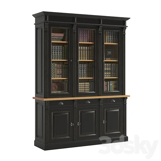 MONIQUE FURNITURE bookcases 2 3ds Max