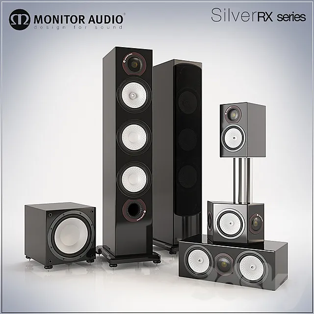 Monitor Audio Silver RX 3DSMax File