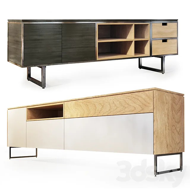 Moniz. Darwin. sideboard. tvstand by Xooon 3DSMax File