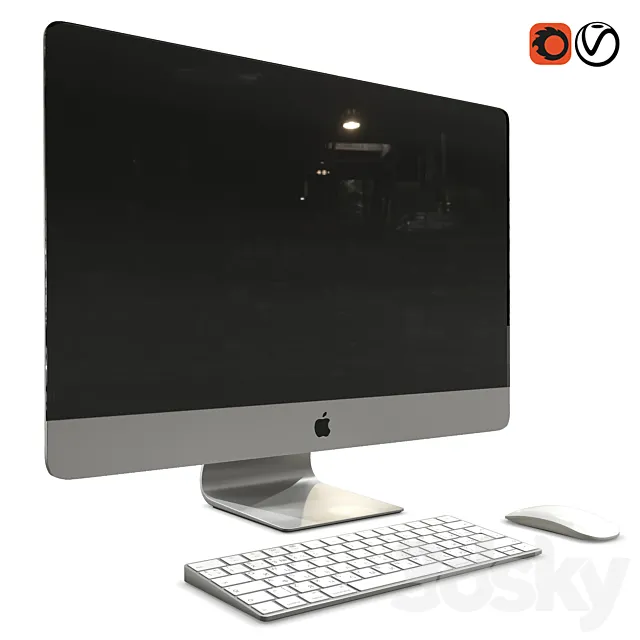 Monoblock computer Apple iMac 3ds Max